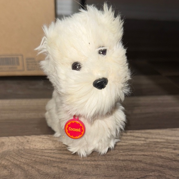 Coconut American Girl Plush Dog Toy - Picture 1 of 3
